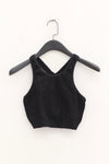 BASERANGE Oretta Turtleneck Bra SEOLHN BLACK